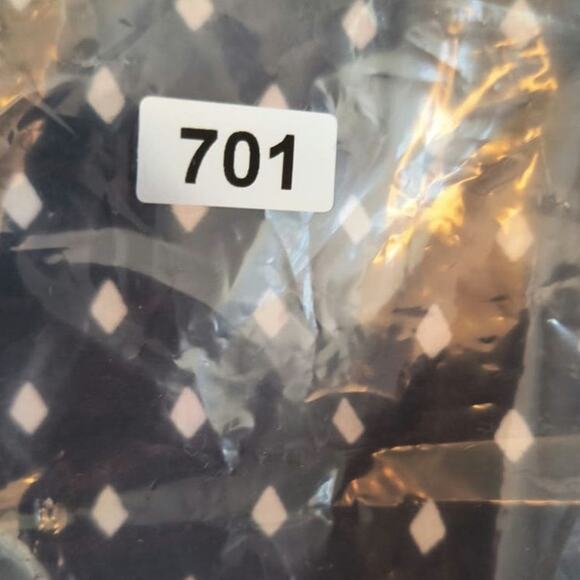 JM Collection Tunic Top Women's Sz L Blue Mixed Print Angel Sleeve Popover - Picture 10 of 11